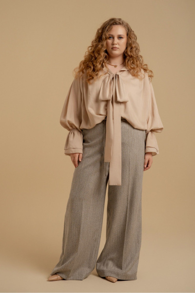 Блуза, шарф Deesses 6468 - фото 6