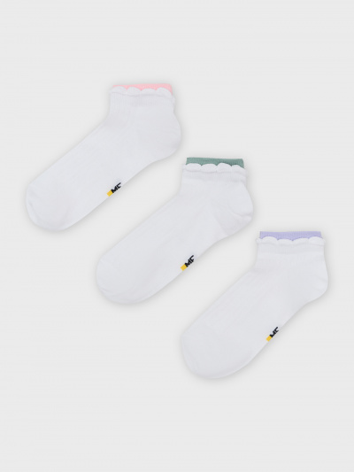 Носки Mark Formelle 406A-3177/B3-253406A белый_розовый_св.эвкалипт_св.лаванда_рис.3177 - фото 4