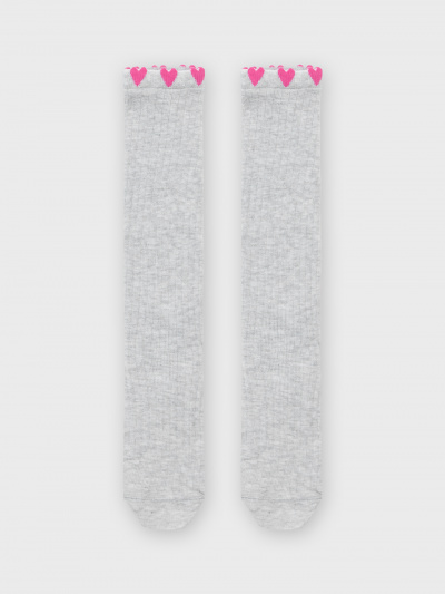 Гольфы Mark Formelle 410K-3212/B3-25410K св.серый_меланж_рис.3212 - фото 2