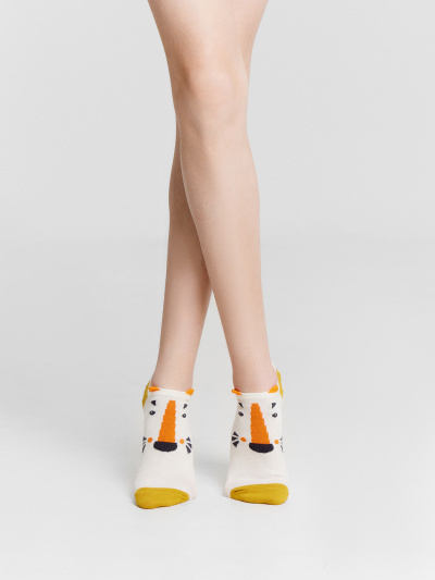 Носки Mark Formelle 453A-1957/B5-223453A молочный_горчичный_рис.1957 - фото 1