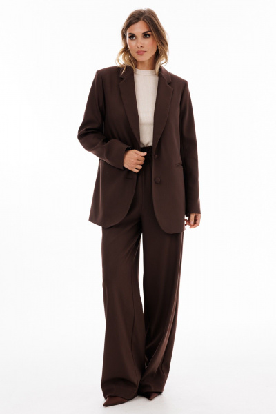 Жакет EOLA 2907.1 темный_шоколад - фото 1