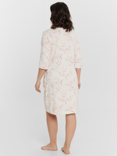 Халат Mark Formelle 552266-1/24-30415ПП-5 цветы_на_св.молочном - фото 3