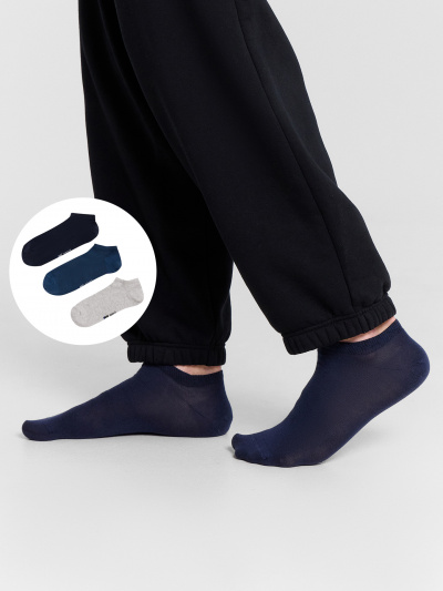 Носки Mark Formelle 104A-140/223104A св.сер.меланж_джинсовый_т.синий_рис.140 - фото 1