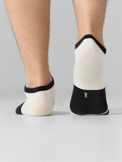 Носки Mark Formelle 104A-3102/253104A молочный_сер.меланж_рис.3102 - фото 3