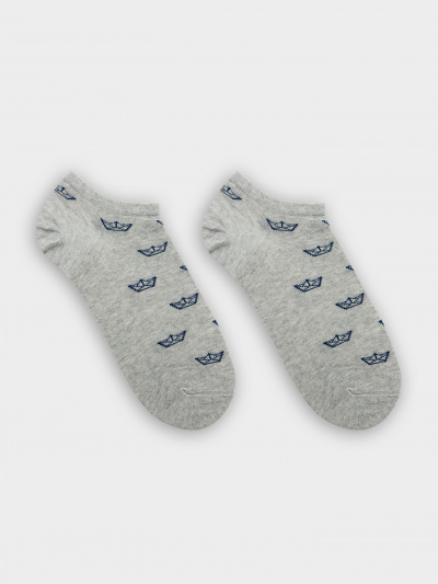 Носки Mark Formelle 104K-2825/24104K серый_меланж_рис.2825 - фото 6