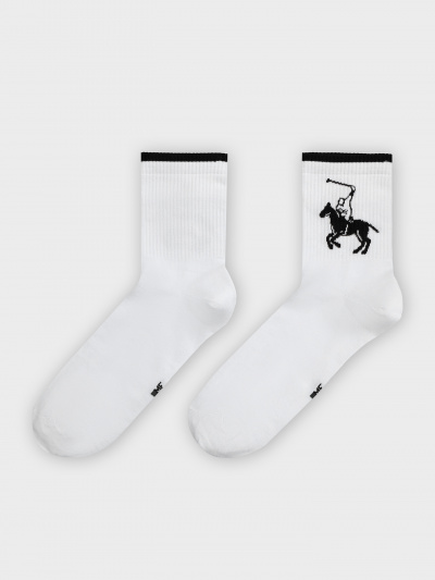 Носки Mark Formelle 106K-3107/25106K белый_рис.3107 - фото 6