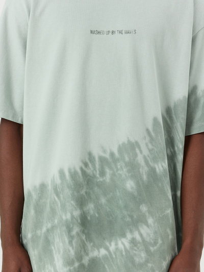 Футболка Mark Formelle 111846/24-ОБР4824П-0 св.молочный_печать1_002_Tye_Dye_1сл_печ_на_пол - фото 4