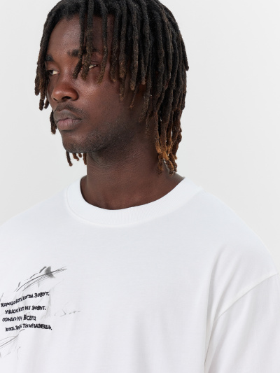 Футболка Mark Formelle 111858/24-4706П-0-2 белый_печать3_602_D_вышивка - фото 3