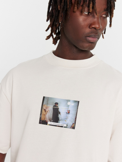 Футболка Mark Formelle 111883/24-4288П-0 белый_песок_печать_1_сл_на_пол - фото 5