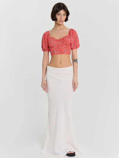 Топ Mark Formelle 112851/24-33660П-9 белые_цветы_на_фиесте - фото 3