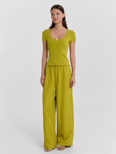 Футболка Mark Formelle 112899/24-33381Ц-1 авокадо - фото 3