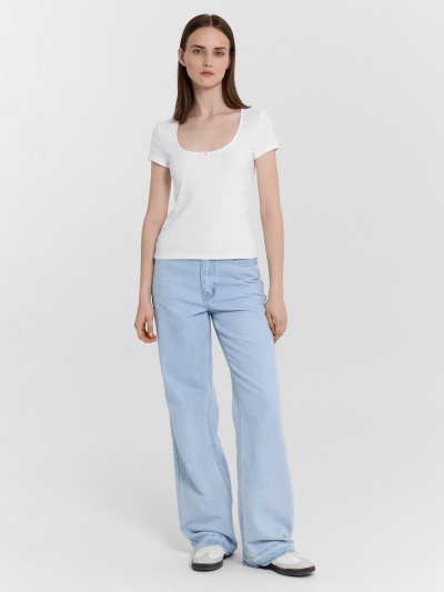 Футболка Mark Formelle 112899/24-33381Ц-1 белый - фото 2