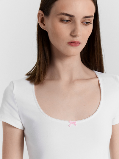 Футболка Mark Formelle 112899/24-33381Ц-1 белый - фото 5