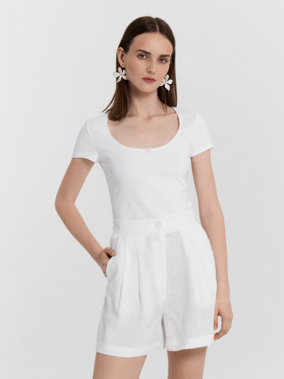 Футболка Mark Formelle 112899/24-33381Ц-1 белый - фото 6