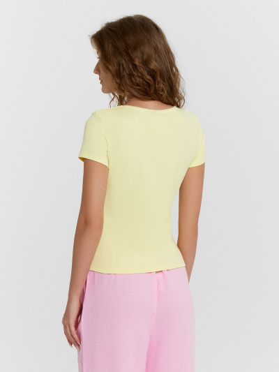 Футболка Mark Formelle 112899/24-33381Ц-1 лимонный - фото 1