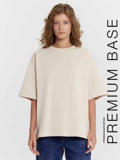 Футболка Mark Formelle 112950/24-32151Ц-0 экрю - фото 1