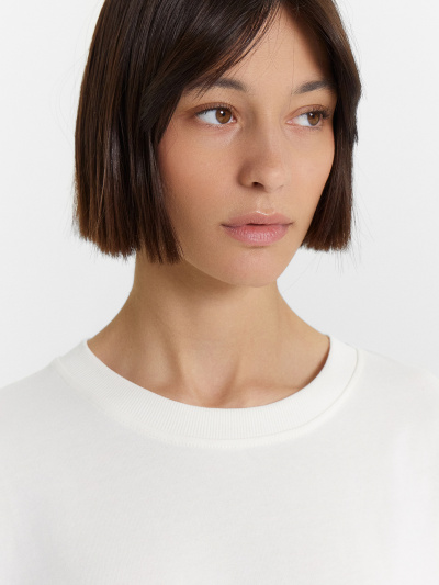 Футболка Mark Formelle 112961/24-31868П-0-2 молочный_601_D_вышивка - фото 3