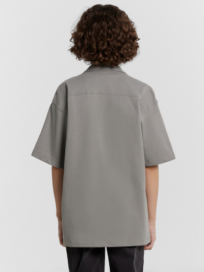 Рубашка Mark Formelle 113445/24-27207Ц-11 серо_бежевый - фото 4