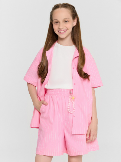 Рубашка Mark Formelle 117941/24-33342П-9 полоска_на_розовом - фото 8