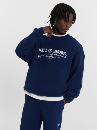 Свитшот Mark Formelle 121893/24-3978П-7(3) ночное_море_печать_1_сл_на_пол - фото 4