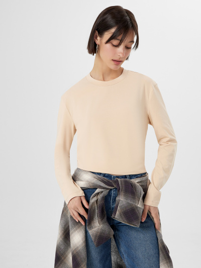 Лонгслив Mark Formelle 122952/24-32457Ц-5 бежевый - фото 5