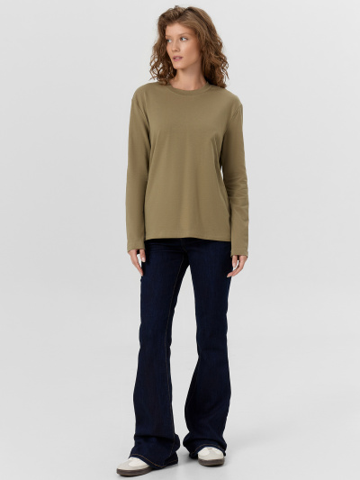 Лонгслив Mark Formelle 122952/24-32457Ц-5 хаки - фото 3