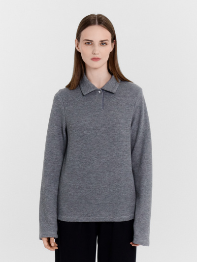 Майка Mark Formelle 122961/24-30672Ц-2 серый_меланж_4306_А_1 - фото 2