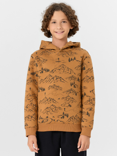 Худи Mark Formelle 123388/25-35908Ц-7П горы_на_цвете_орех - фото 1
