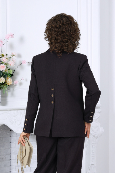 Брюки, жакет Ninele 7485 графит - фото 8