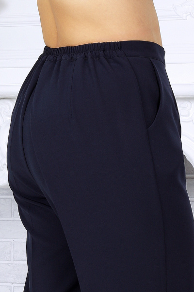 Блуза, брюки, кардиган Ninele 7498 синий - фото 14