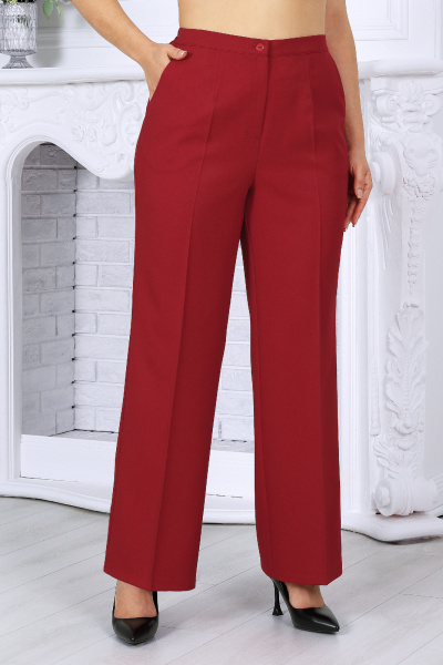 Брюки, жакет Ninele 7501 бордо - фото 8