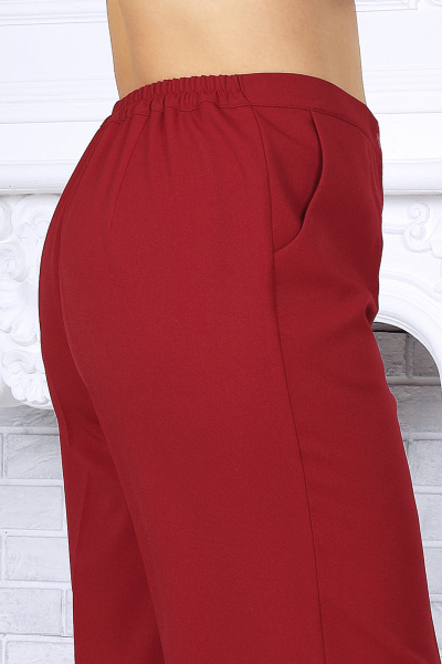 Брюки, жакет Ninele 7501 бордо - фото 9