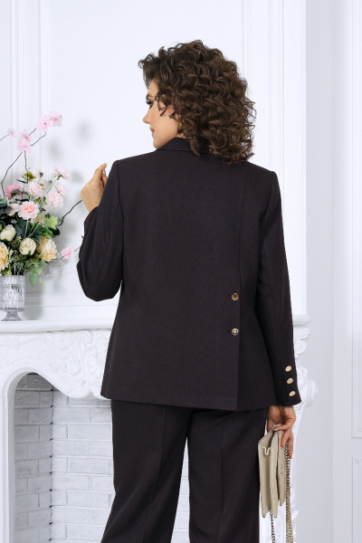 Брюки, жакет Ninele 7501 графит - фото 3