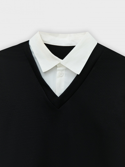 Свитшот Mark Formelle 123473/25-34417Ц-4 черный - фото 2