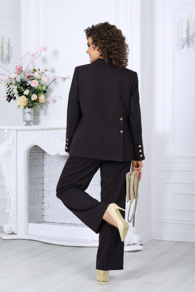 Брюки, жакет Ninele 7501 графит - фото 6