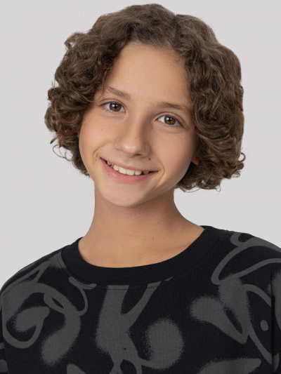 Джемпер Mark Formelle 123485/25-36602П-0 граффити_на_черном1 - фото 5