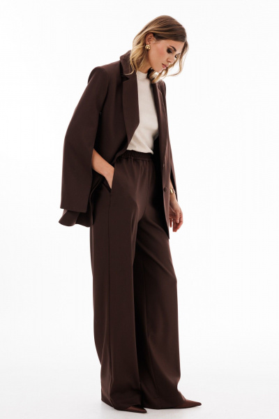 Брюки EOLA 2909 темный_шоколад - фото 7