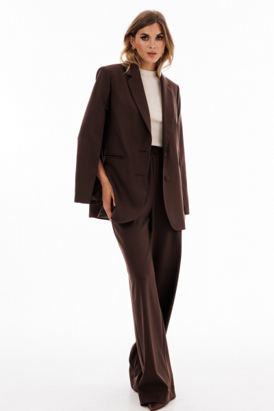 Брюки EOLA 2909 темный_шоколад - фото 6