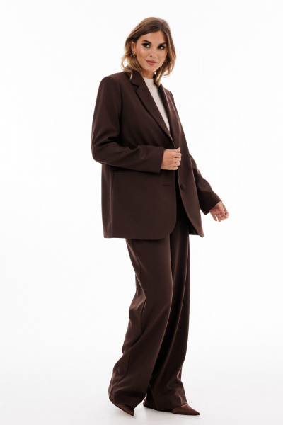 Брюки EOLA 2909 темный_шоколад - фото 3