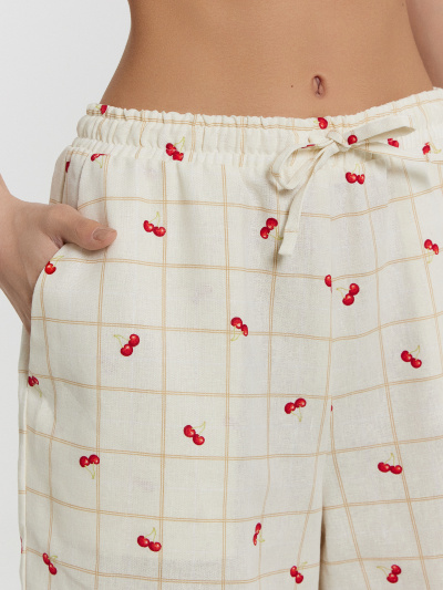 Шорты Mark Formelle 132376/25-36742П-9 вишенки_на_молочной_клетке - фото 5