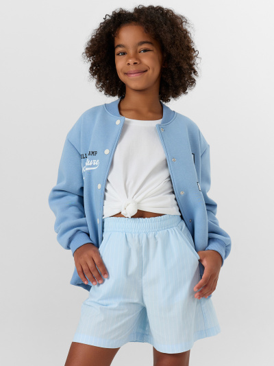 Шорты Mark Formelle 137758/24-33337П-9 полоска_на_голубом - фото 5