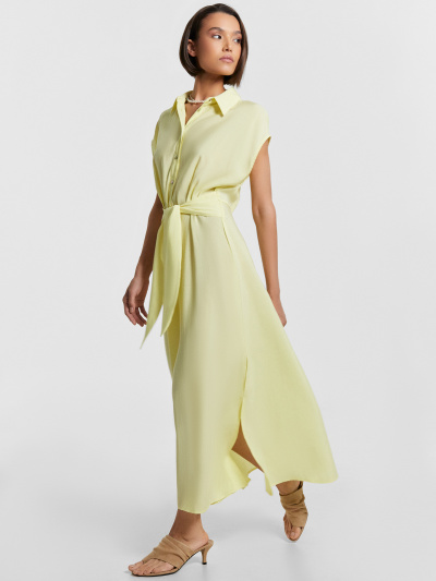 Платье Mark Formelle 152647/24-33459Ц-9 лимонный - фото 1