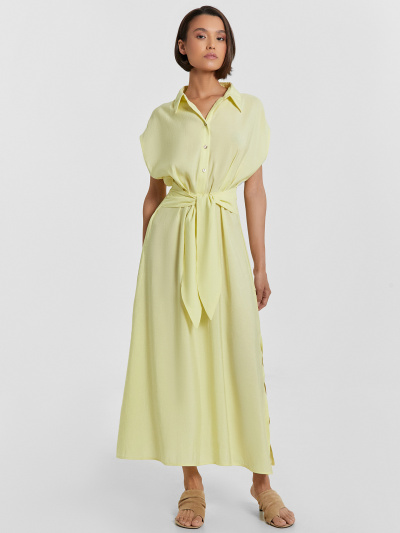 Платье Mark Formelle 152647/24-33459Ц-9 лимонный - фото 4