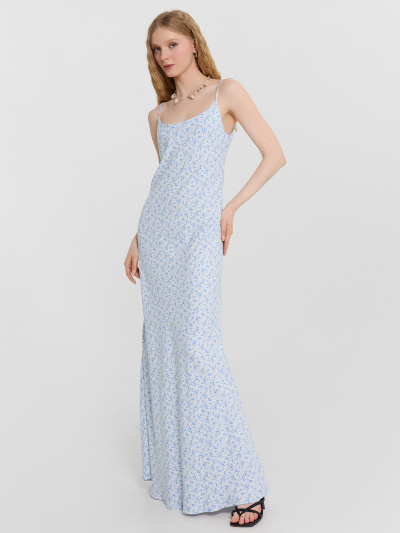 Сарафан Mark Formelle 152685/24-33214П-9 цветы_на_белом - фото 3