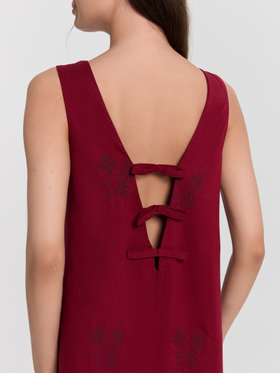 Платье Mark Formelle 152693-1/25-38468Ц-9 вино - фото 5