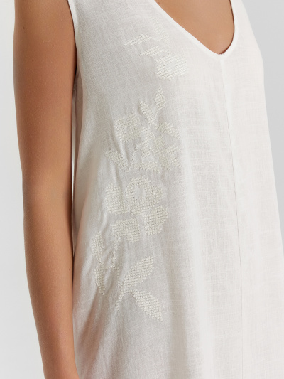 Платье Mark Formelle 152694/25-35498Ц-9-2 св.молочный_582_D_1_вышивка - фото 5