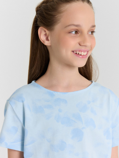 Платье Mark Formelle 157968/24-33108П-0 акварельные_бантики_на_голубом - фото 4