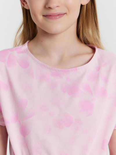 Платье Mark Formelle 157968/24-33108П-0 акварельные_бантики_на_розовом - фото 4