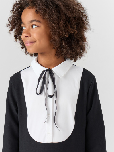 Платье Mark Formelle 157970/24-33669П-9 черный_белый - фото 5