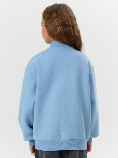 Бомбер Mark Formelle 167766/25-34231П-7П пыльно_голубой_печать_1_сл_на_Л_П_дет_пер - фото 3